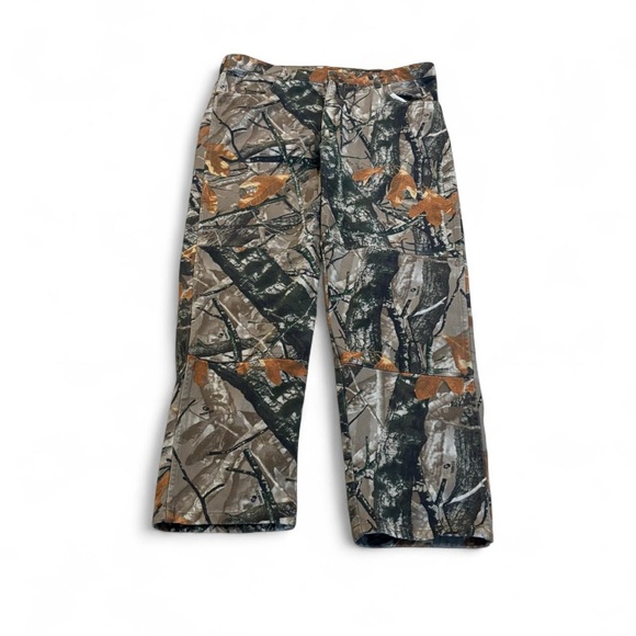 Wrangler Baggy Double Knee Camo Denim Jeans - Picture 1 of 6